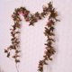 thumbnail image 2 of 2x Flor Artificial Rosa Boda Colgante De Pared Decoración Valla DIY - Púrpura, tal se describe Gloria Flor de Rose artificial, 2 of 9