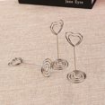 thumbnail image 3 of 10 Pcs Pinces de Fête de Mariage en Forme de Cœur (Argent), 3 of 5