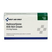 First Aid Only Anti-Itch Cream with Hydrocortisone 0.03 oz. 813142