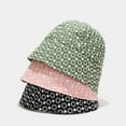 thumbnail image 2 of CoCopeaunts Cotton Bucket Hat for Women Spring Summer Sunscreen Little Daisies Flower Fishing Cap Lady Fisherman Hat for Girl, 2 of 8