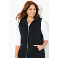 thumbnail image 3 of Catherines Women's Plus Size Suprema Studio Zip Front Vest, 3 of 6