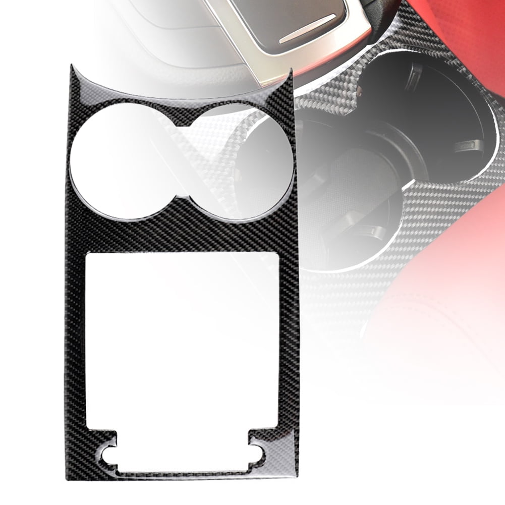 Hesroicy Carbon Fiber Storage Panel Car Interior Decoration Sticker for