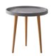 thumbnail image 2 of Ganfancp Mesa Redonda Pequeña Mesa de Centro Mesa Auxiliar Sofá Balcón Dormitorio Sala de Alquiler Sala de Estar Circular Pequeña Mesa de Centro Rebajas Flash Deals 1* Mesa de Té, 2 of 2