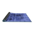 thumbnail image 2 of Ahgly Company Indoor Square Oriental Blue Industrial Area Rugs, 8' Square, 2 of 4