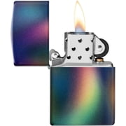 Zippo Lighter - Customized Message on Prismatic 540 Matte Pocket Lighter 46565