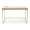 White, variant on Bowery Hill Contemporary Metal Writing Desk with USB Port in Black