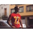 thumbnail image 4 of Game Garment Women Basketball Player 22 Indiana Sports Fan Unisex Crewneck T Shirts Graphic Tees - Clark 22 Red XS-3XL, 4 of 6