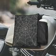 thumbnail image 2 of Uorisanigo ATV Saddle Bag Wear-Resistant Snowmobile UTV Motorcycle Tank Top Bag for Polaris Sportsman 570, Grizzly & FourTrax, Waterproof Spider Web Print Hanging Storage Pack, 2 of 7