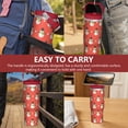 thumbnail image 7 of Christmas 30oz Handheld Travel Tumbler with Handle – Double Wall Stainless Steel Insulated Cup, Flip Straw Lid, Leak-Proof & BPA-Free for Hot and Cold Drinks – Durable Coffee & Juice Mug Black, 7 of 7