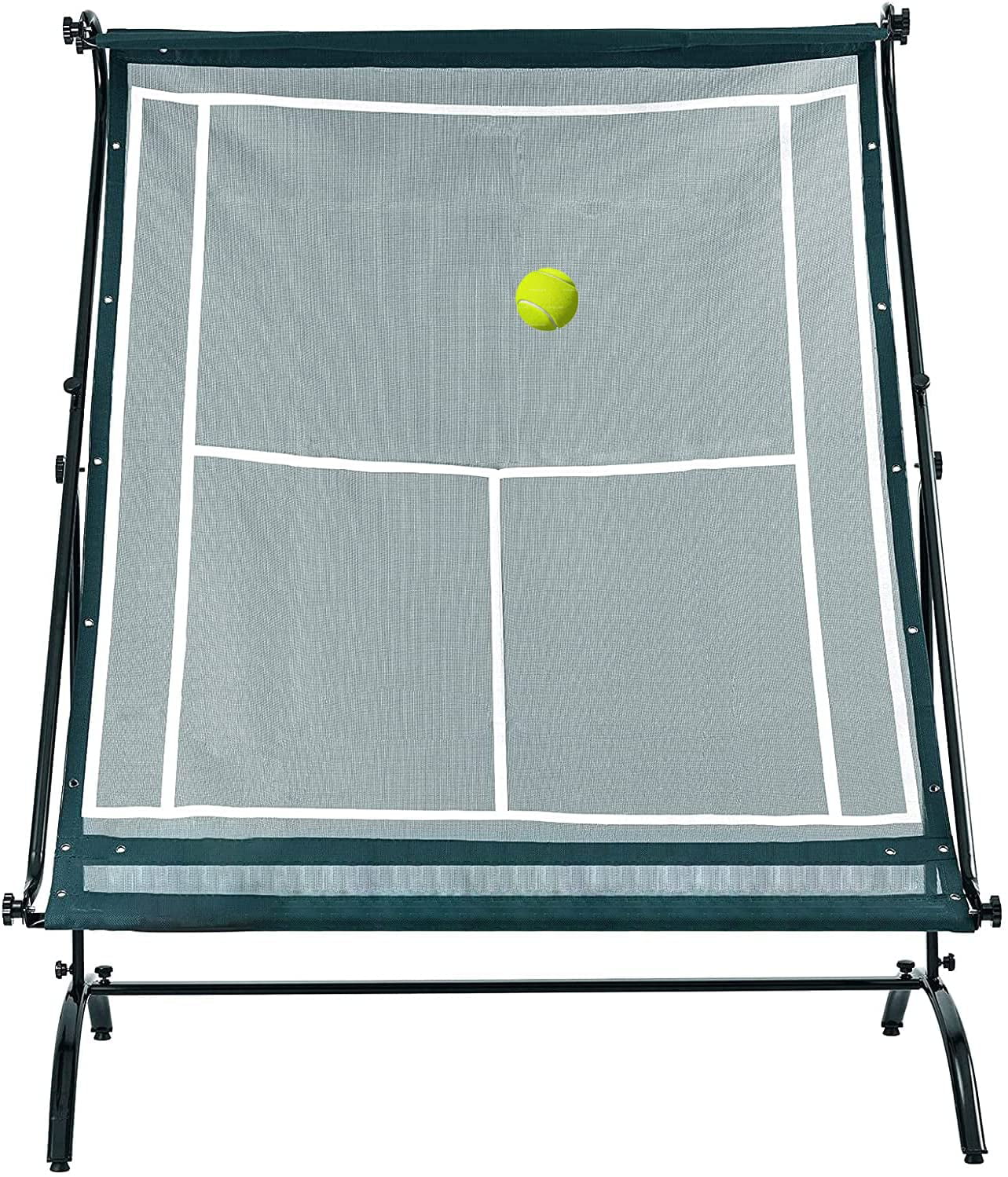 Portable Tennis Rebound Net Tennis Rebounder Rebound Wall for Tennis & Racquet Sports Ball Backboard