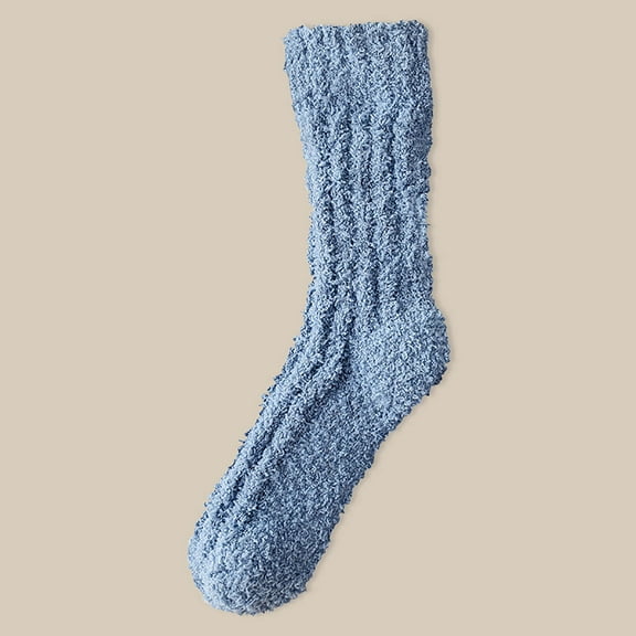 Sunbona Women's Winter Thermal Socks Cozy Fleece Lined Sleeping Socks Fuzzy Socks For Indoor Outdoor Comfort