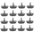 thumbnail image 1 of 100 Pcs Leveling Feet, Adjustable Furniture Leveler Floor Protector , Threaded Leveling Feet Screw On Furniture Glide Leveling For Table Chair Cabinet Legs, 1 of 4