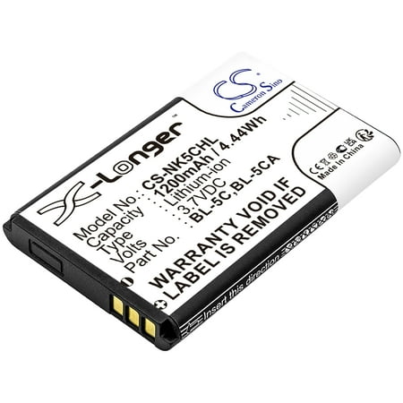 Replacement Battery for UTEC V171 V181 V201 V566 1200mAh