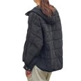 thumbnail image 3 of Winter Fashion Women Casual Hooded Lightweight Hooded Puffer Coat, 3 of 5