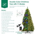 thumbnail image 2 of Árbol de Navidad Goplus preiluminado, 5 pies, con 150 luces LED multicolores, 2 of 7