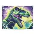 thumbnail image 5 of Orinice Dinosaur Lightning T-Shirt Tapestry Wall Hanging Unique Style for Living Room Bedroom Home Decor Art Dorm Farmhouse 60x50inch, 5 of 6