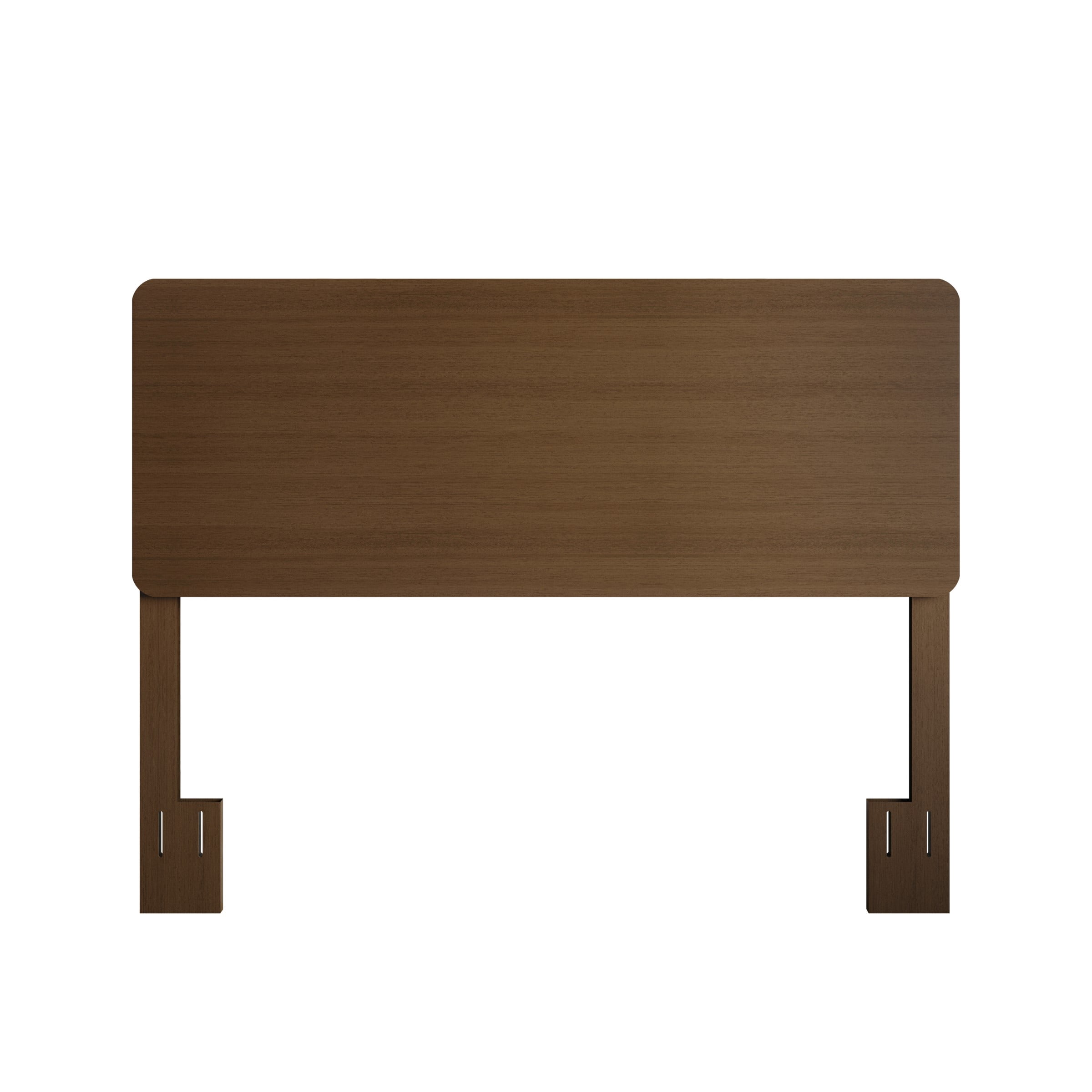 Home Design Keokuk Queen Headboard with Minimalist Design & Easy Installation, Brown, Easy Assembly