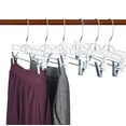 thumbnail image 4 of Clear Plastic Pant and Skirt Hanger w/Clips, 4 of 4