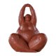 thumbnail image 1 of Estatua creativa de la señora gorda, estilo nórdico, figuras de personajes abstractos, escultura, artesanía de resina, estantería de oficina, de - Yoga Sunnimix Escultura de estatuilla de mujeres, 1 of 8