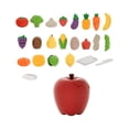 thumbnail image 4 of Cortar frutas y verduras Cortar frutas y verduras Juguete divertido Educativo Cortar 25 piezas, 4 of 7