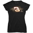 thumbnail image 2 of Women's Checkered Flag Black Richard Childress Racing Goodwrench T-Shirt, 2 of 3