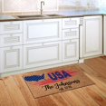 thumbnail image 2 of Clearance! 4Th of July Kitchen Rugsamerican Flag Doormat 4Th of July Independence Day Non Slip Bath Rugs Us Flag Floor Mat Entrance Front Door Rug for Home Living Room Bathroompatriotic Kitchen Rugs, 2 of 4