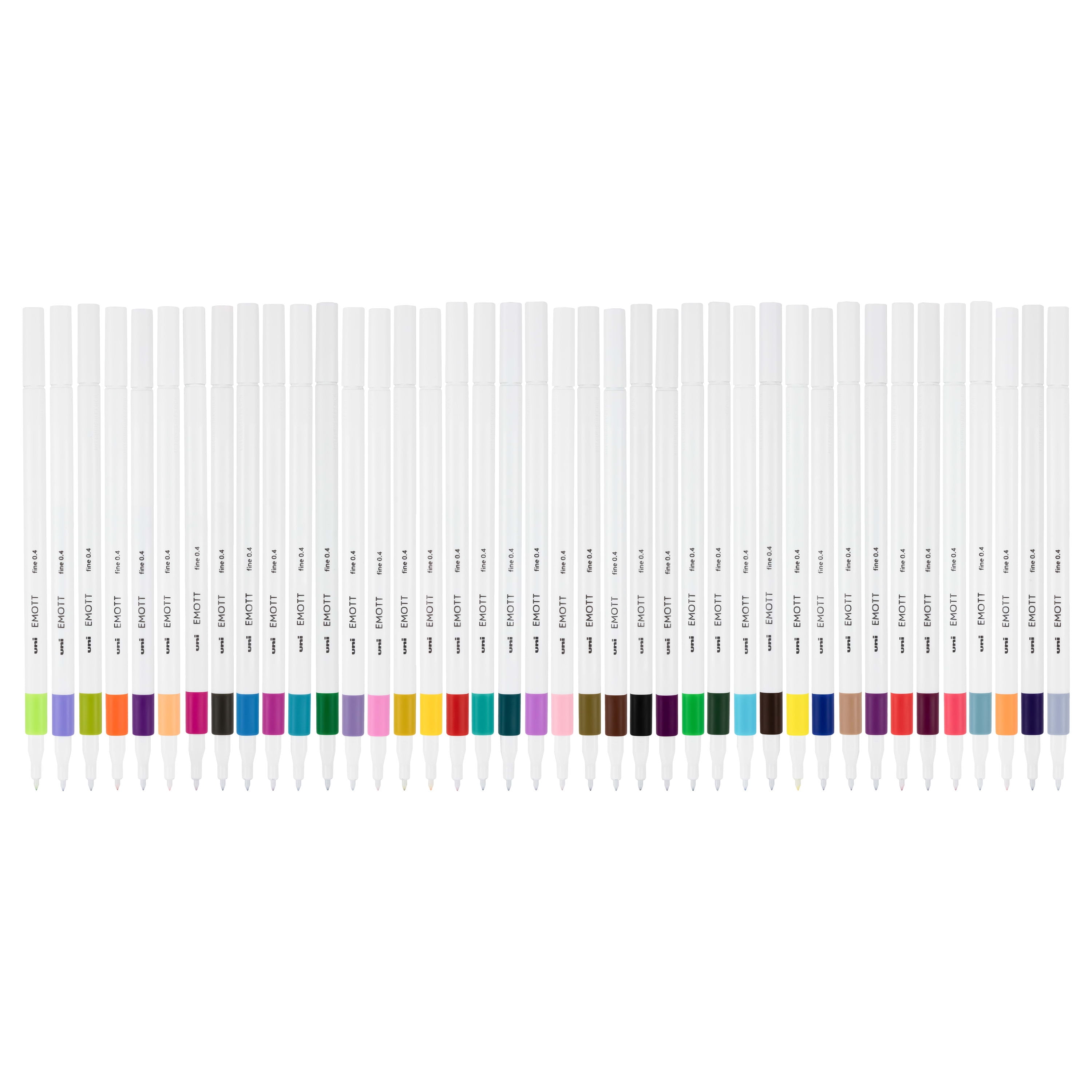 Emott Fineliner Pens Soft Colors Box of 10 – GREER Chicago