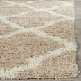 thumbnail image 5 of SAFAVIEH Dallas Logan Geometric Shag Area Rug, Beige/Ivory, 8' x 10', 5 of 6