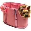 LuLu Pink - Sequined Canvas Carrier, Small