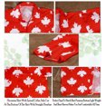 thumbnail image 4 of HAPPY BAY Men's Hawaiian Shirts Short Sleeve Button Down Shirt Mens Hawaii Shirts Boho Holiday Casual Summer Beach Shirts for Men Funny XL Maple Leaf Flag, Red, 4 of 6