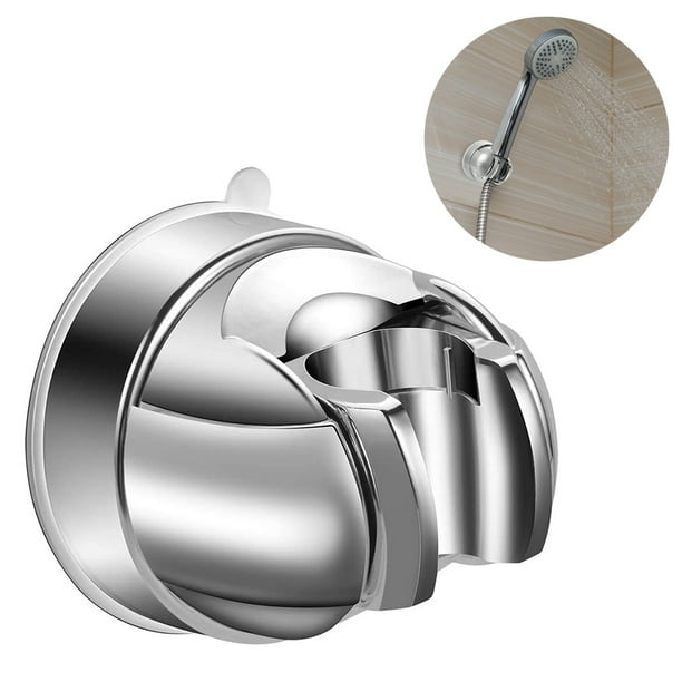 Shower Head Holder with Adhesive Tape and Adjustable Vacuum Suction Cup