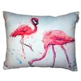 thumbnail image 1 of Betsy Drake NC643 Oreiller Sans Cordon Flamants Roses Funky 16 x 20 Po, 1 of 1