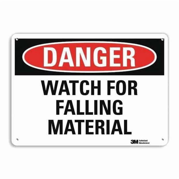 Lyle Danger Sign,10" W,7" H,0.040" Thickness, U3-2043-NA_10x7 U3-2043-NA_10x7