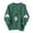Tops-A883Green, variant on LEKWK St Patricks Day Women Leopard Print Hearts Long Sleeve Tops Crew Neck Sweater Tops Casual Tops Plaid Pattern Lounge Wear