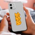 thumbnail image 4 of 100 Uds. Pegatinas de grafiti lindo gatito y cachorro teléfono móvil taza de agua ordenador pegatinas de tienda de mano impermeables, 4 of 5