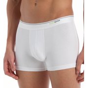 رجل بلاك سبيد 9220 العطاء القطن تمتد سليم صالح الجذع (أبيض 2 Xl)