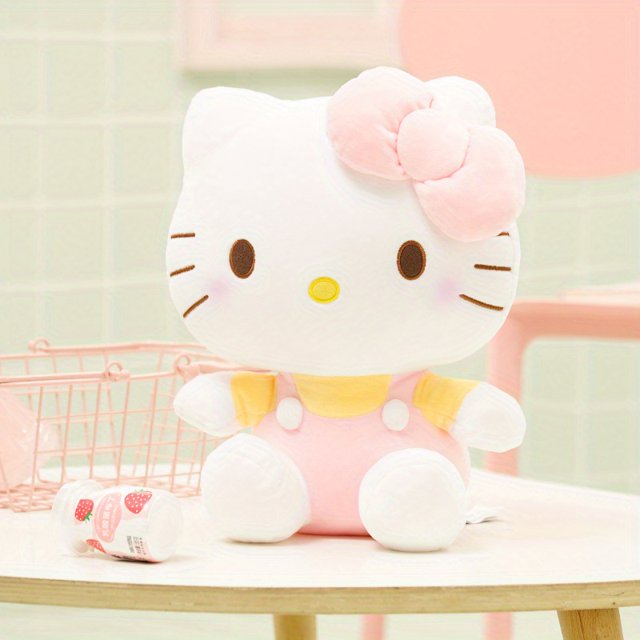 KT Cat Plush Doll KT Cat Cute Bed Sleeping Doll Girl Heart Toy Regalo De Cumpleaños