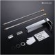 thumbnail image 3 of Waterfall Bathroom Faucet High Spout Basin Mixer Tap Chrome Modern Design Sink Faucet., 3 of 5