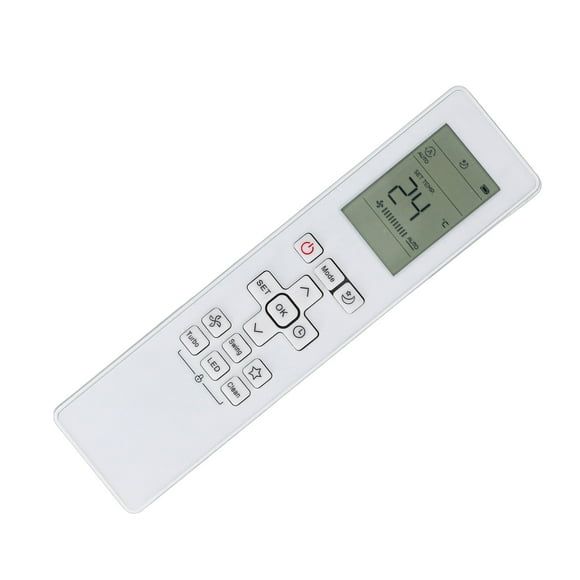AC Remote Control Replacement, Air Conditioner Remote Control ABS Comfortable Grip High Toughness for Unical