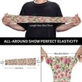thumbnail image 3 of Yiaed Rose Flowers Print Arm Sleeves,Cooling UV Sun Protection Sports Compression for Men/Women, 3 of 6