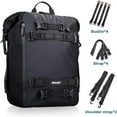 thumbnail image 4 of Motorcycle Tail Bag 10L Waterproof Motor Pannier Bag Motor Travel Luggage Motorbike Rear Rack Trunk Storage Bag Professional Motorcycle Accessories-Black, 4 of 5