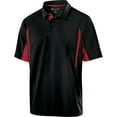 thumbnail image 4 of Holloway Sportswear S Avenger Polo Black/Scarlet 222530, 4 of 4
