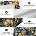 thumbnail image 6 of Yellow Boho Floral Outdoor Rug for Patio/Deck/Porch, Non-Slip Large Area Rug 4 x 6 Ft, Vintage Southwestern Ethnic Tribe Botanical Indoor Outdoor Rugs Washable Area Rugs, Camping Rug Carpet Runner, 6 of 8