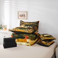 thumbnail image 6 of Manfei Cute Pets Dog 7pcs Queen Bedding,Cartoon Halloween Lantern Bedding Comforter Set Queen,Gray,Halloween Reversible, 6 of 7