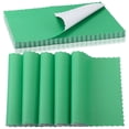 thumbnail image 1 of Manteles individuales de papel verde Uiifan, 25 x 36 cm, bordes festoneados, 200 unidades, 1 of 6