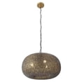 thumbnail image 7 of Metropolitan N1503-752 Moradabad 3 Light 25" Wide Pendant - Brass, 7 of 7