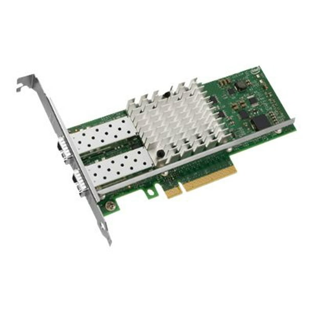 Intel X520-DA2 - Adaptateur Réseau - PCIe 2.0 x8 Profil Bas - 10GbE - 2 ports - pour Système x3100 M5; x3530 M4; x3650 M4 HD; x3690 X5; x36XX M3; x3755 M3; x3850 X6; x3950 X6