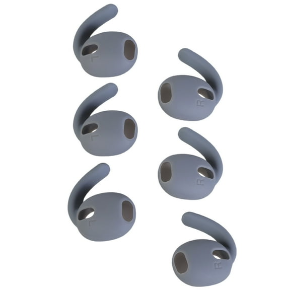 3Sets Silicone Ear Grips for Earbuds Noise Isolation Designing For Buds and Most Earbud Models