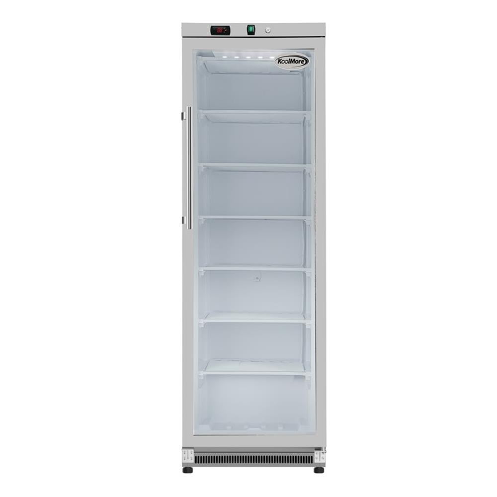 Pemberly Row 12 cu. ft. Commercial Freezer with Glass Door-Manual Defrost