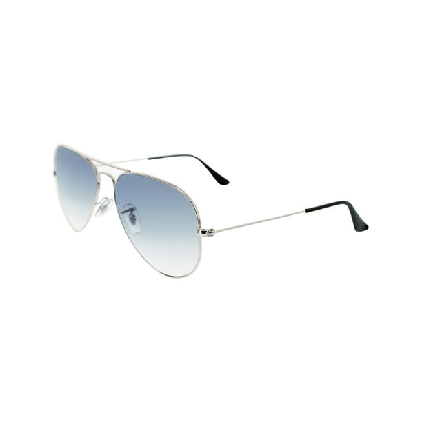 Therefore Swimming pool Missionary Ray-Ban Men's Gradient Aviator RB3025-003/3F-58 Silver Sunglasses -  Walmart.com